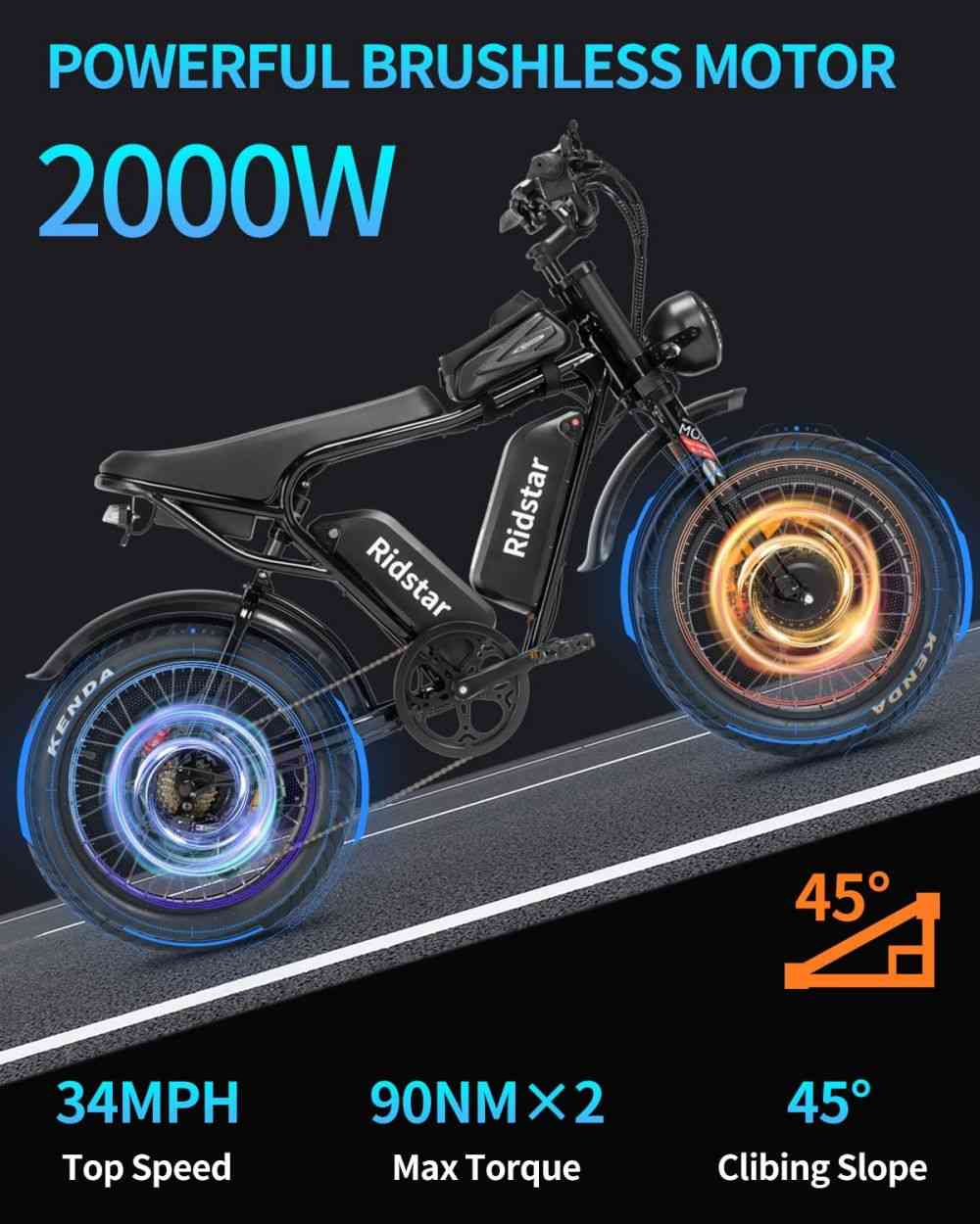 Ridstar Q20 PRO 2000watt 40AH